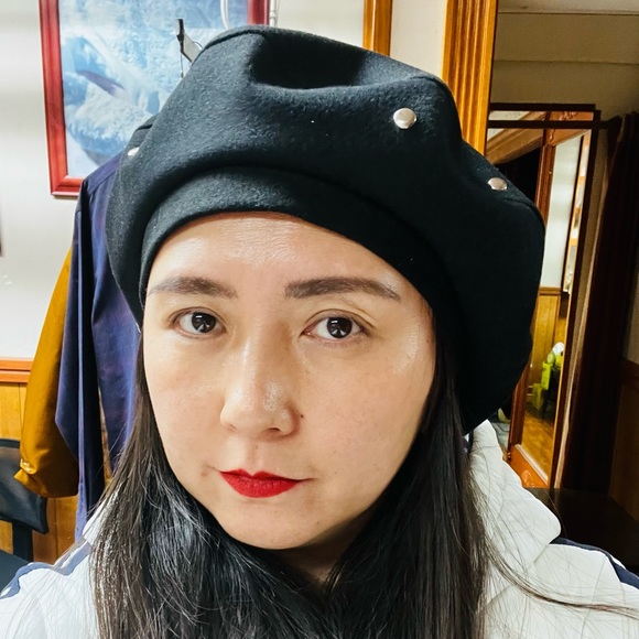 French Beret/French Hat/ Fall Hat/Winter Hat Hand Made - Picture 13 of 13